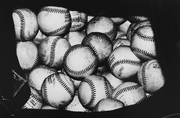 Danielle Weil, Memorial Stadium, Baltimore [baseballs], August 1990