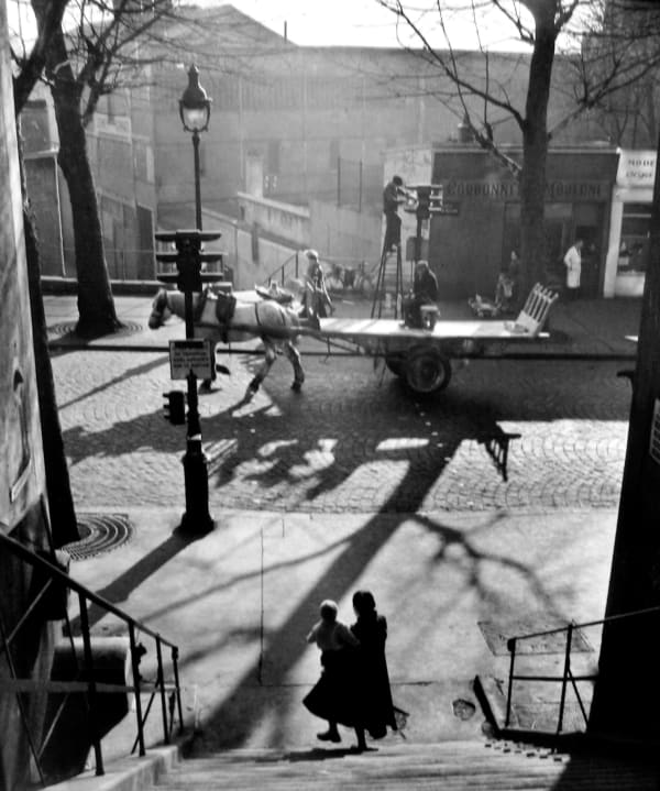 Willy Ronis, Avenue Simon Bolivar, Paris, 1950