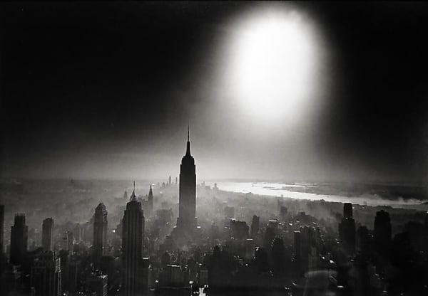 William Klein, Atom Bomb Sky, New York, 1955