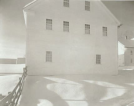 Jed Devine, Shaker House in Snow, 1995