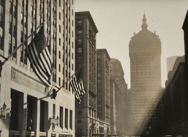 Fred Zinnemann New York, 1931 Gelatin silver print 3 1/4 x 4 1/4 inches