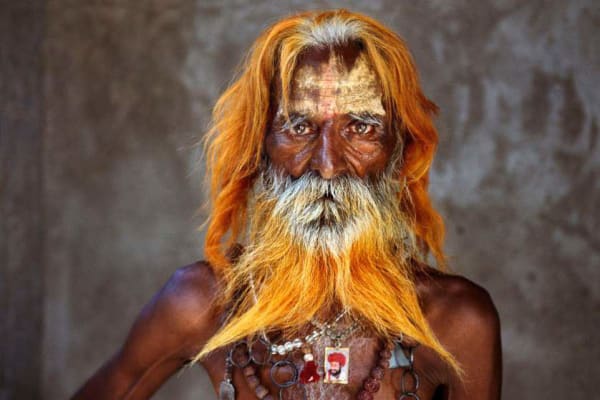 Steve McCurry, Rabari Tribal Elder, 2015