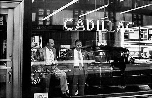 William Klein, "Cadillac Blues" New York City, 1955