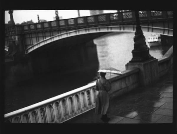 Giacomo Brunelli (Italy, b. 1977), "Woman, Lambeth Bridge" - Eternal London, 2013