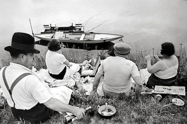 Henri Cartier-Bresson, On the Banks of the Marne, Paris, 1938; Printed later