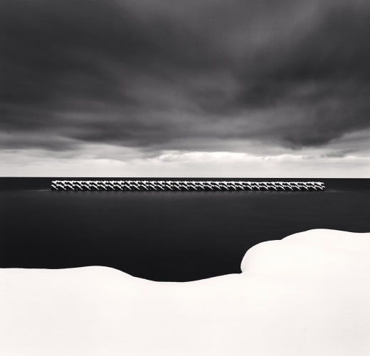Michael Kenna, Winter Seascape, Wakkanai, Hokkaido, Japan., 2004