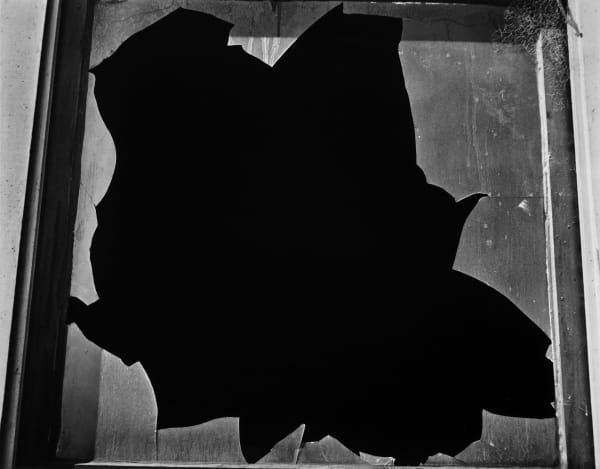 Brett Weston, Broken Glass, 1937 (Vintage print, Mounted/Signed Later)