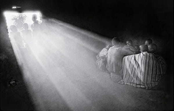 Sebastião Salgado, Boys fleeing from southern Sudan to avoid being forced to fight in the civil war, heading for the refugee camps of northern Kenya, Southern Sudan, 1993