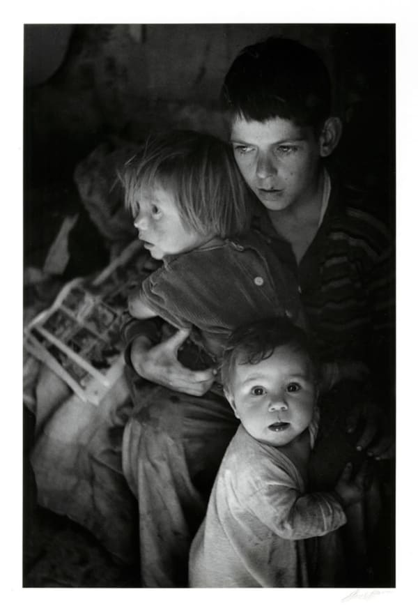 Ansel Adams, Trailer - Camp Children, Richmond, California, c. 1944, printed 1975