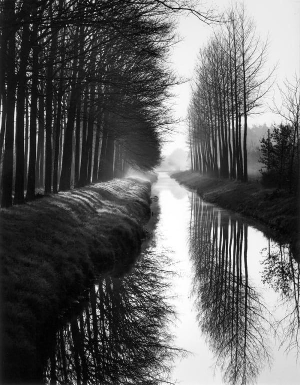Brett Weston, Holland Canal, 1971