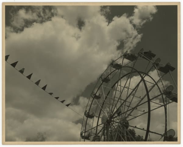 Ernesto Esquer, Ferris Wheel and Banners, 2014 (Printed 2018)