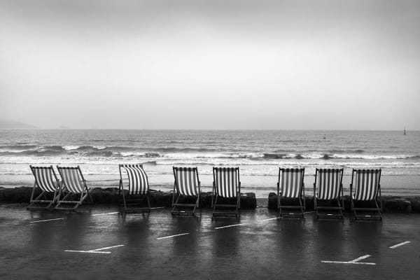 Roger A. Deakins, Deckchairs, Paignton, 2015