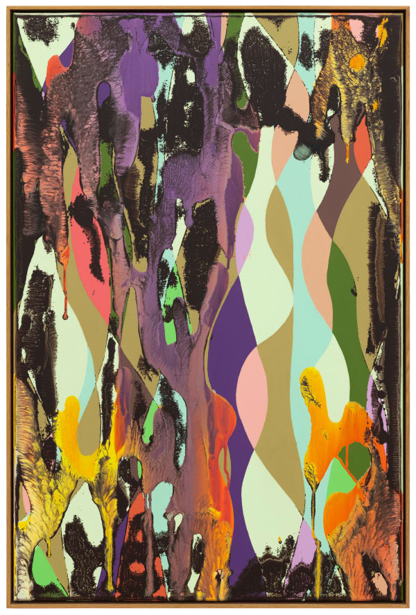 Christine Streuli, Warpainting_CS250117_015, 2017