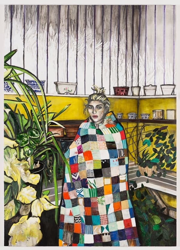 Raffi Kalenderian, Lauren (Quilt), 2015