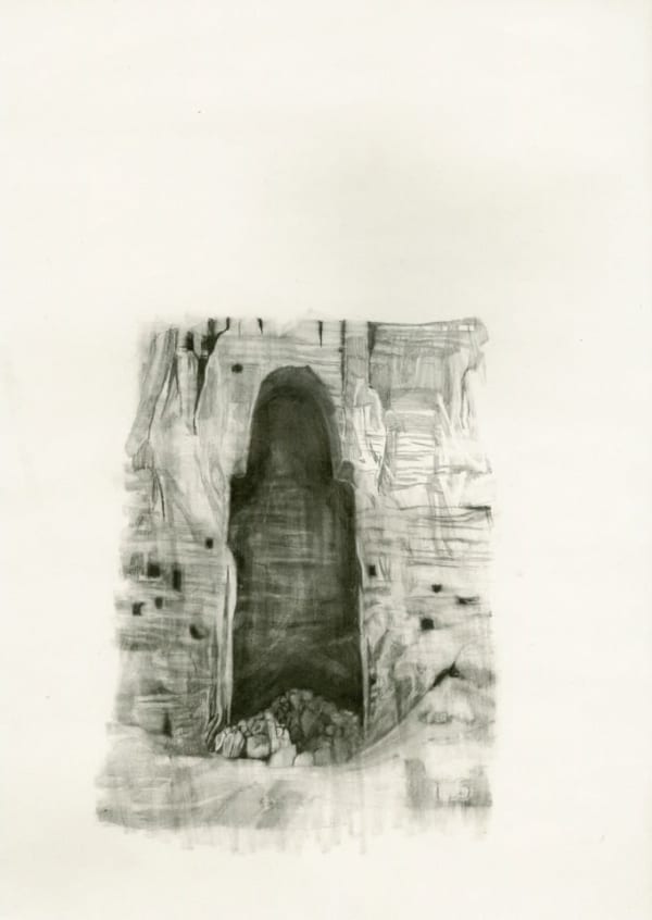 Marc Bauer, Untitled (Buddha of Bamyan destroyed II), 2017