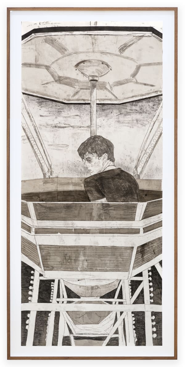 Hernan Bas, Melancholy (merry-go-round), 2024