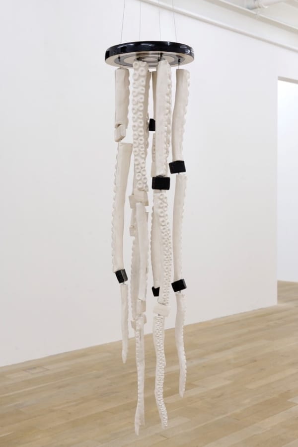 Fabian Marti, Hanging Sculpture (COLOR CHANGE), 2015