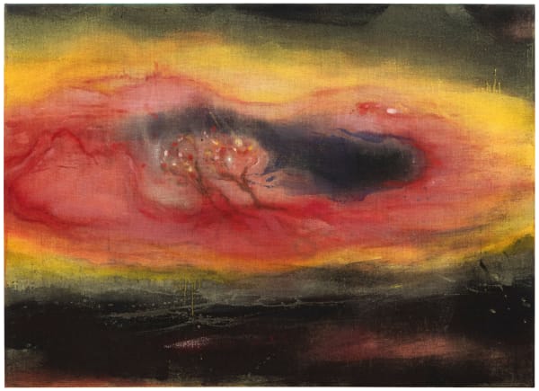 Leiko Ikemura, Nightscape II, 2024