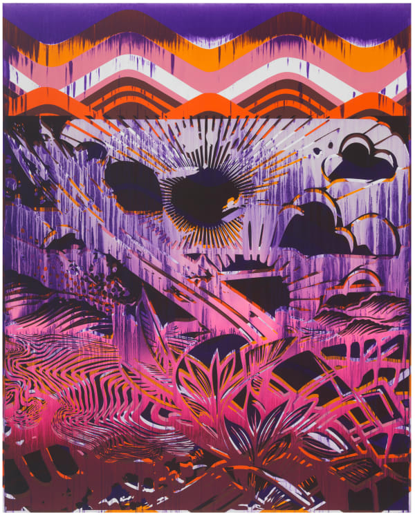 Christine Streuli, Saurer regen, 2025