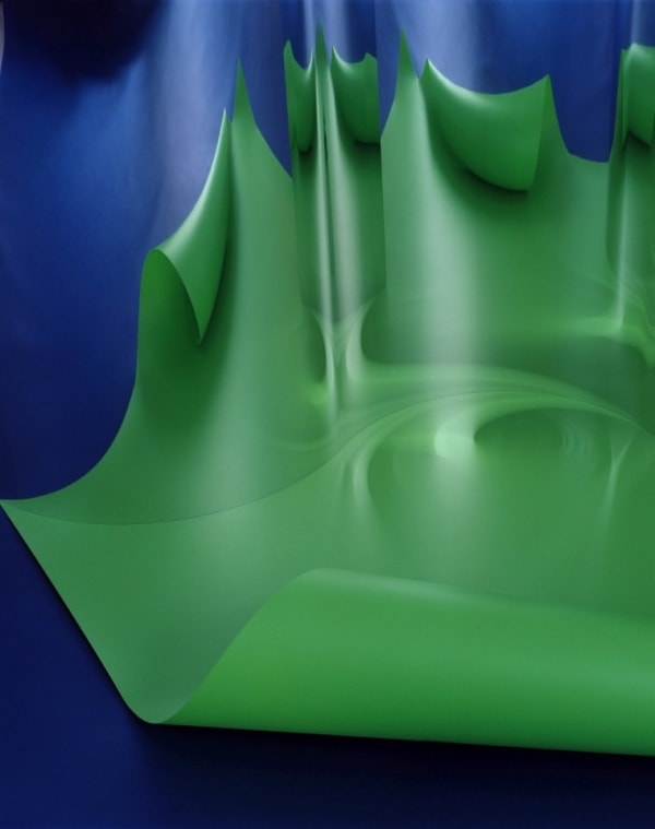 Shirana Shahbazi, Grün-Blau-01, 2017