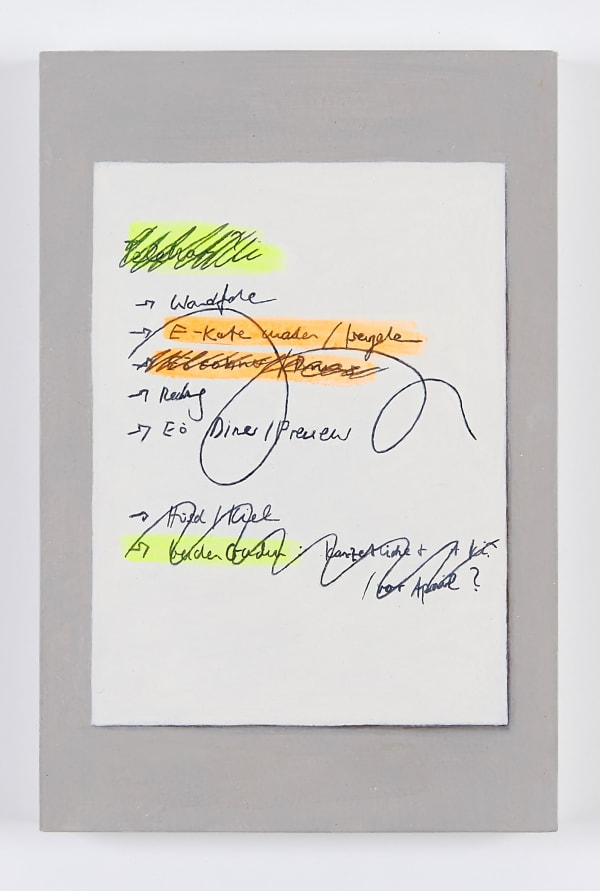 Christoph Hänsli, Erledigt, Diner, 2024