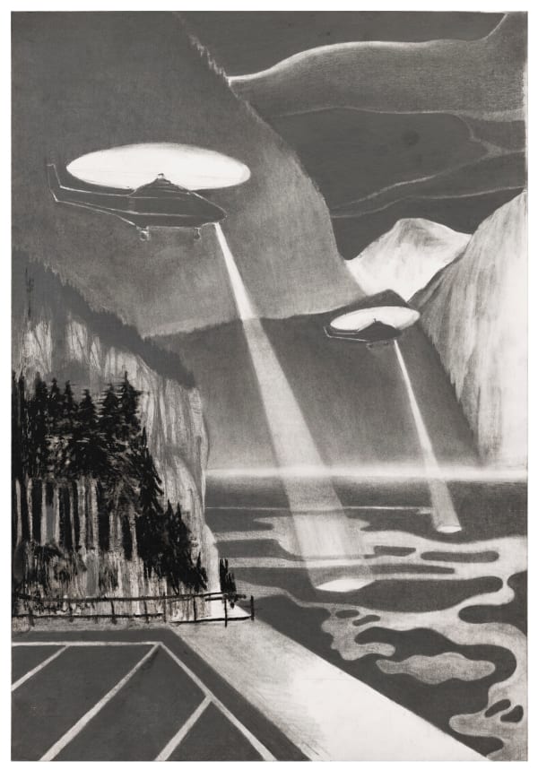 Marc Bauer, CEV, Closed-Eyed-Hallucination, The Manhunt, 2024