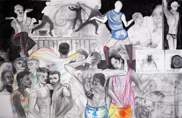 Marc Bauer, Resilience, Drawing the Line II, 2023