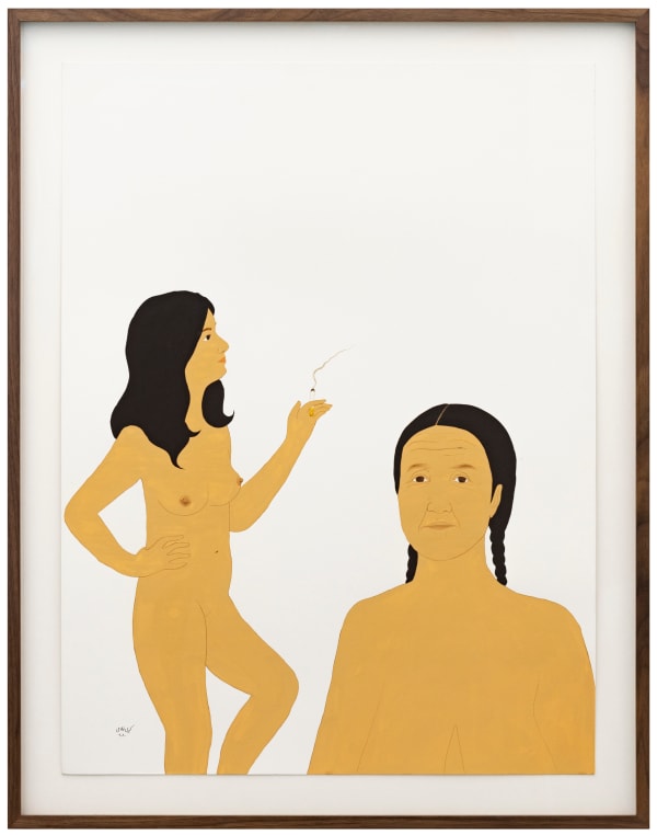 Kubra Khademi, Portrait of my mother and mine 2, 2020