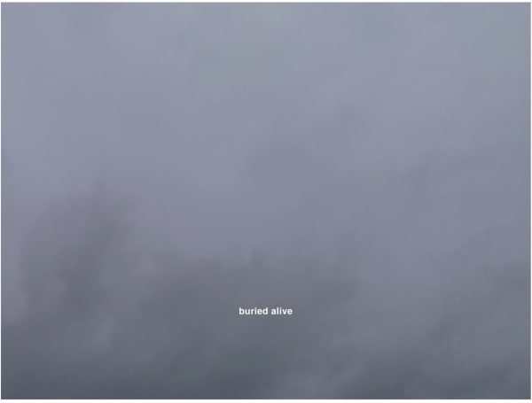 Willie Doherty, OUT OF BODY (I), buried alive, 2010