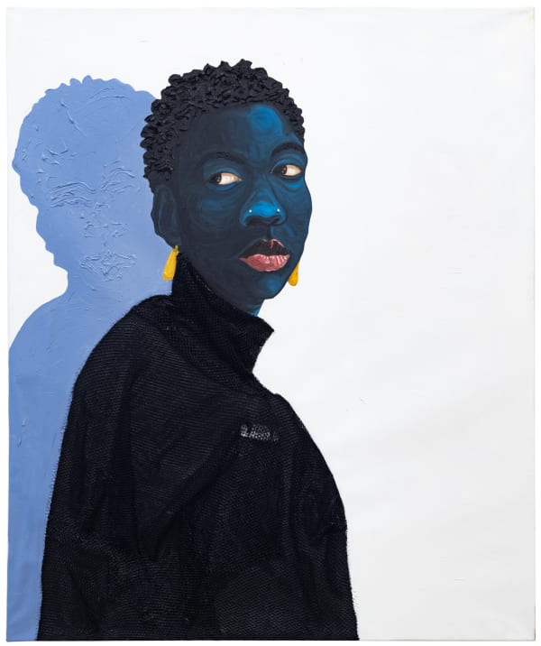 Adjei Tawiah, Girl with Gold Earring, 2022