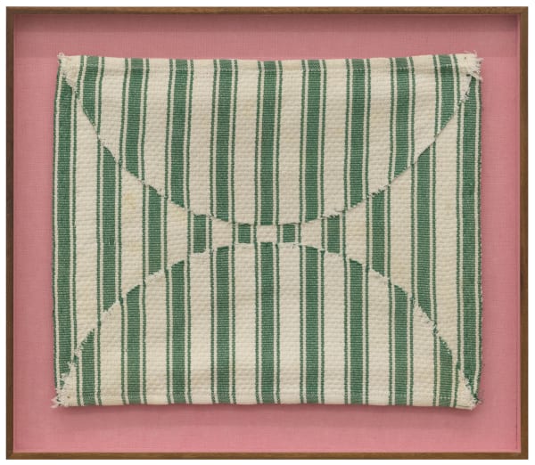 João Modé, Constructive [Paninho], green with curves, 2015