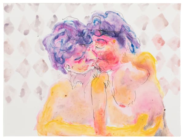 Andriu Deplazes, Baiser français (French kiss), 2023