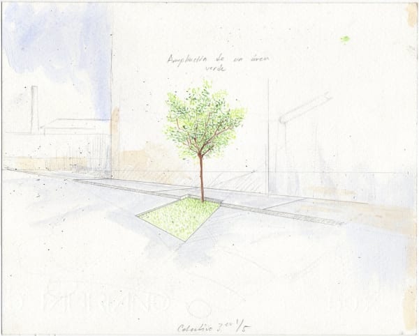 Tercerunquinto, Ampliación de un área verde (Enlargement of a Green Area), 2013