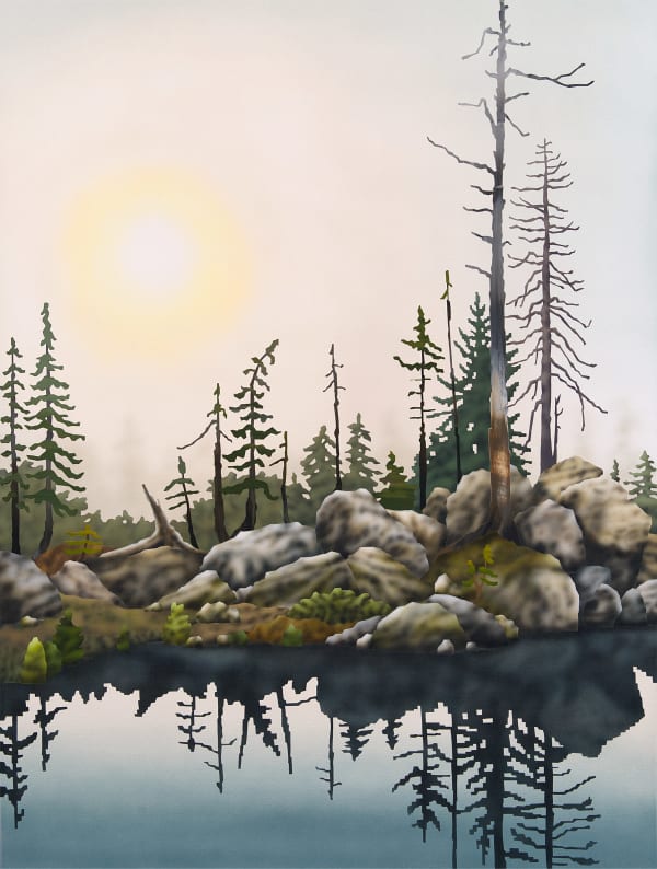 Gavin Lynch, Sunset on the Taiga, 2025