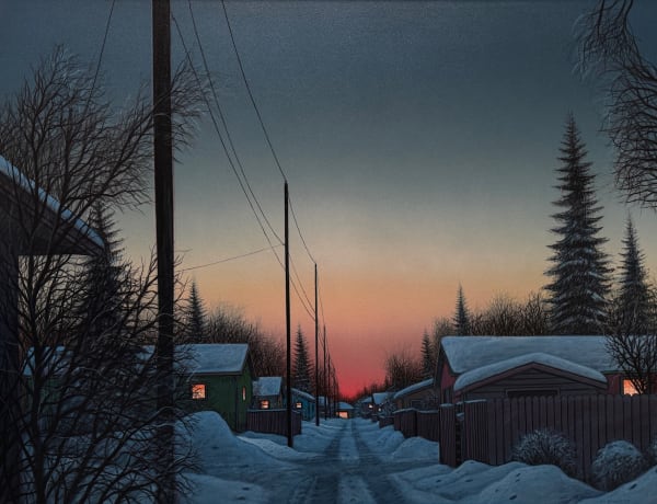 Wilf Perreault, A Winter Walk, 2025