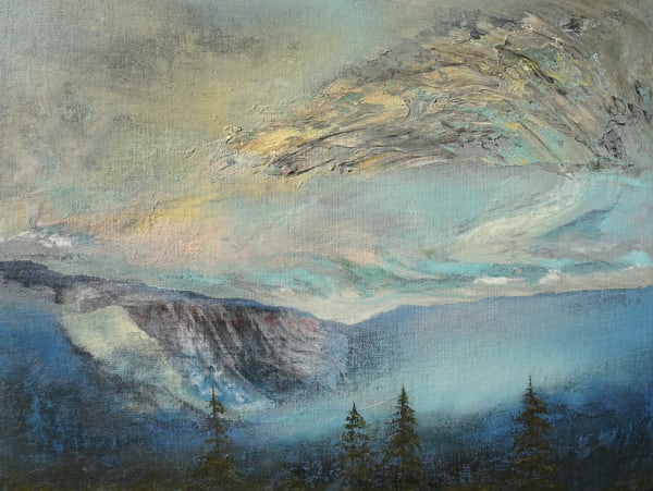 Andrew Rucklidge, View to the Moise, 2021