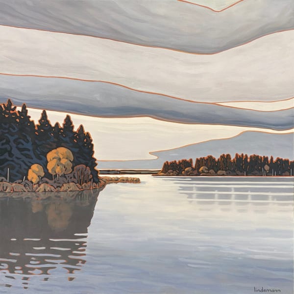 Linda Lindemann, Ripples from Kayak, 2025