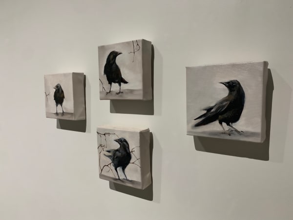 Kirsty Templeton Davidge, Crow I - IV, 2022