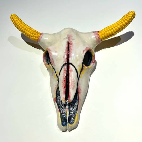 Victor Cicansky, Bison Skull #4, 2016