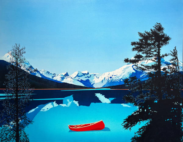 David Thauberger, Into The Blue, 2024