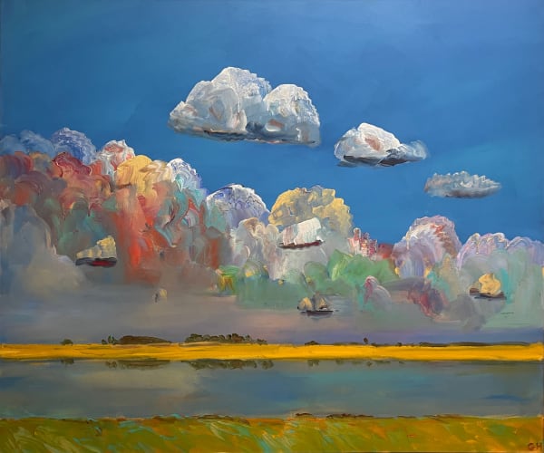 Gregory Hardy, Evening Glow Early Fall, 2024