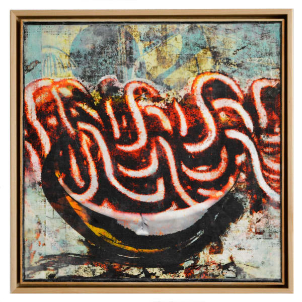 Robin Smith Peck, Waveform Red, 2023