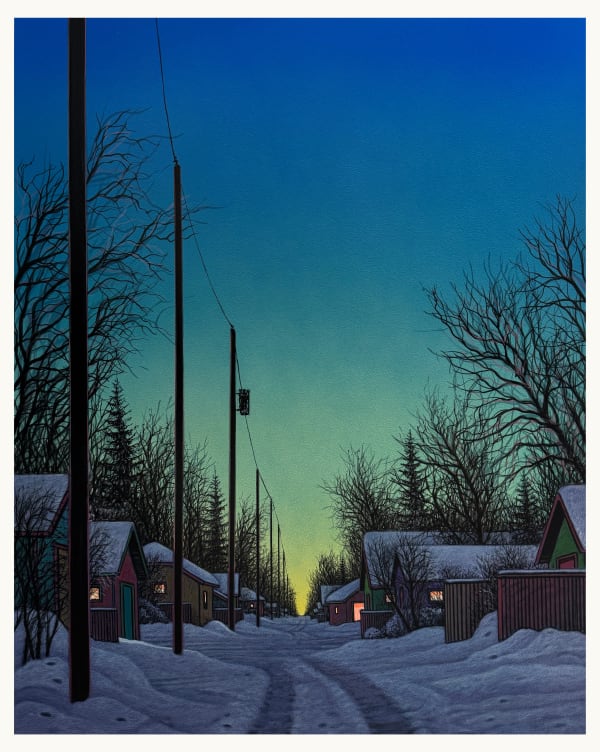 Wilf Perreault, Emerald Evening, 2025