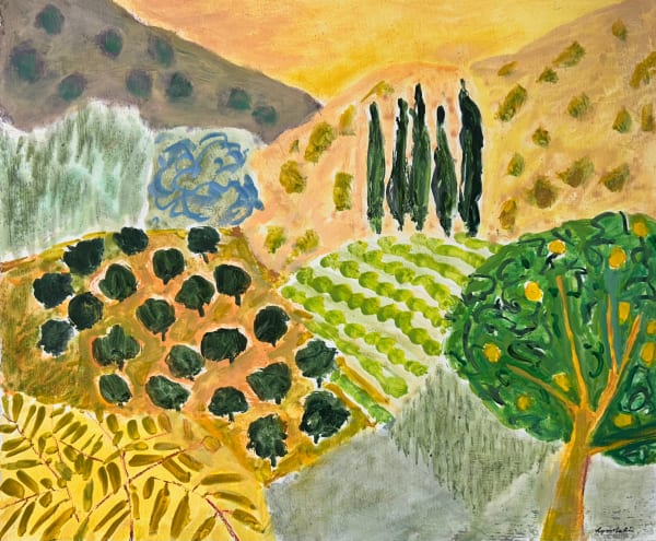 Lynn Malin, New Vineyard Near Temecula, 2025