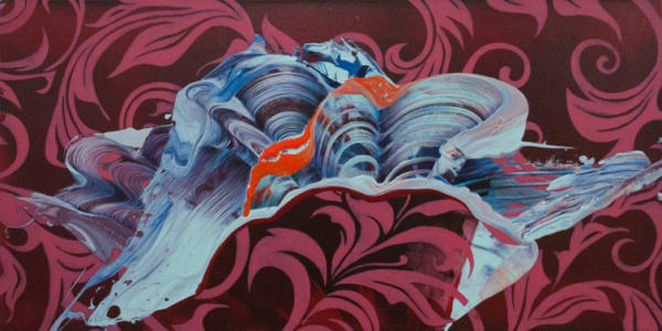 Scott Cumberland, Pink Floral Ruby, 2017