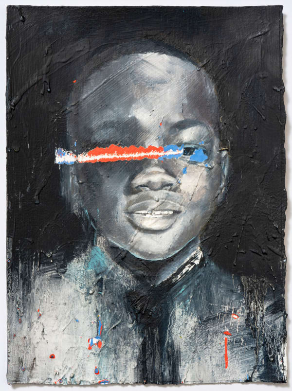 Charles E. Williams I See Him in Me #4, 2017 Mixed Media 8 x 10 in. 20.3 x 25.4 cm