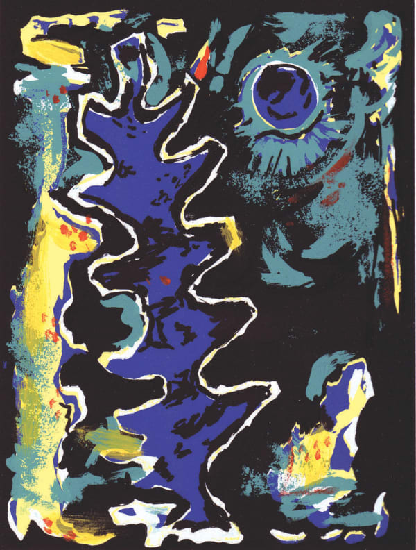 David Driskell, Pond Iced Over, 2008