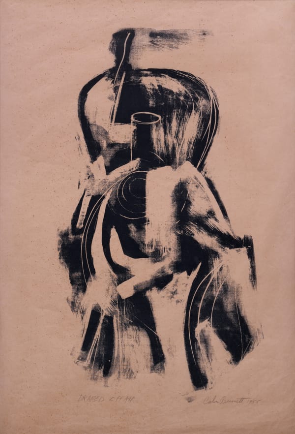 Calvin Burnett, Chair (Draped Chair), 1955