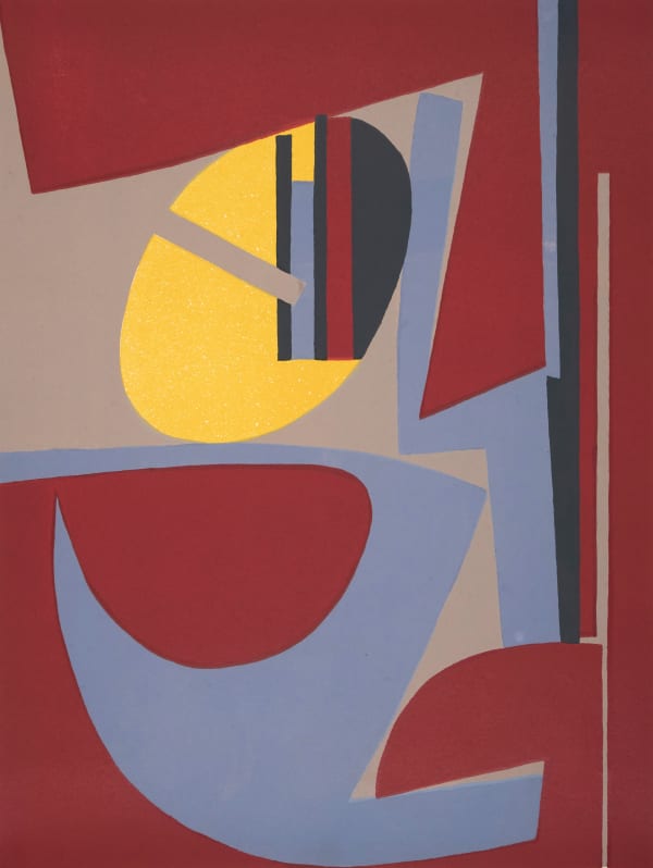 Mavis Pusey Mood Between Seasons, 1965, c. Color lithograph on paper 10 of 12