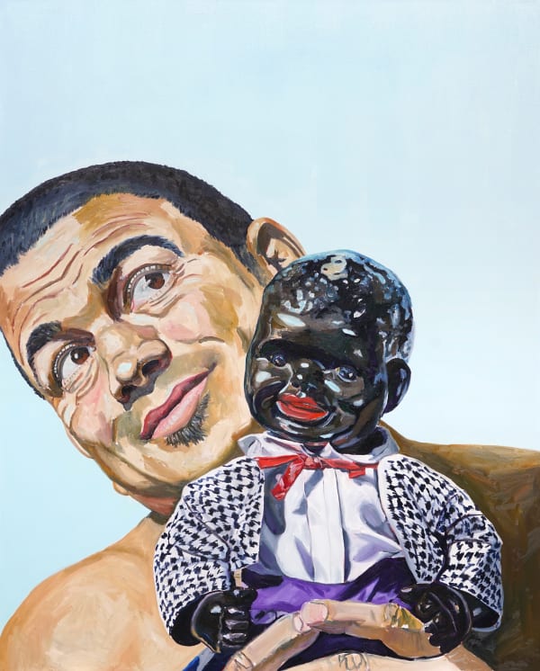 Michael Dixon The New Jim Crow, 2015 Oil on Canvas 60 x 48 in. 152.4 x 121.9 cm